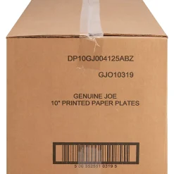 Genuine Joe Printed Paper Plates, 10