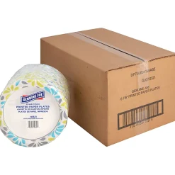 Genuine Joe Printed Paper Plates, 7