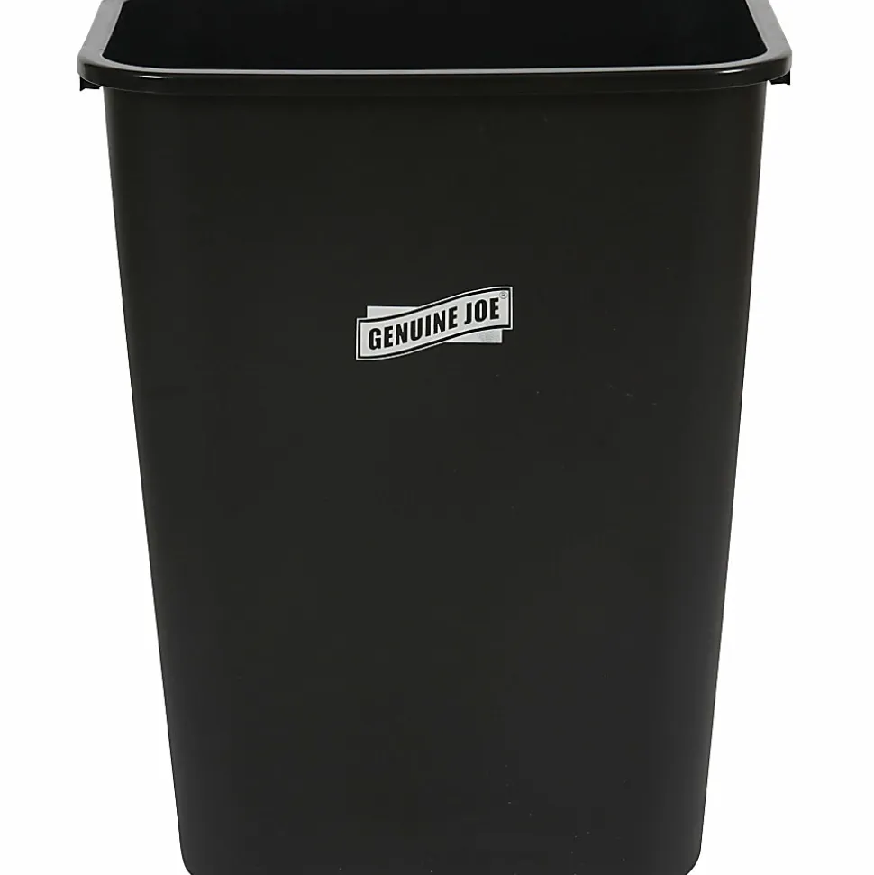 Genuine Joe 41-Quart Wastebasket - 10.25 gal Capacity - Durable, Sturdy, Dent Resistant, Chip Resistant, Rust Resistant, Long Lasting - 00061