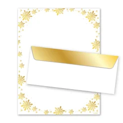 Geo Studios Premium Holiday Letterhead And Envelope Kit, 11