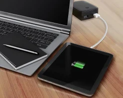 GE Pro USB Tabletop Charger, Black