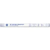 GE T8 Fluorescent 18" Tubes, 15 Watts, Cool White, Pack Of 6