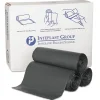 Get Reddi Inteplast Group, 0.87 mil, 22 Mic Interleaved High Density Can Liners, 55 Gallons, Black, Pack Of 150 Liners