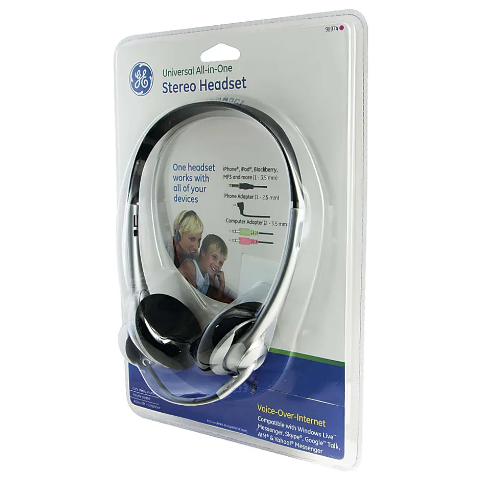 GE VoIP All-In-One Stereo Headset