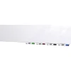 Ghent Aria Low Profile Glassboard, Magnetic, 48"H x 48"W, Square, White