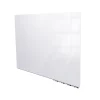 Ghent Aria Low-Profile Magnetic Glass Unframed Dry-Erase Whiteboard, 48" x 96", White