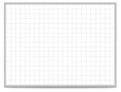 Ghent Grid Magnetic Dry-Erase Whiteboard, 36