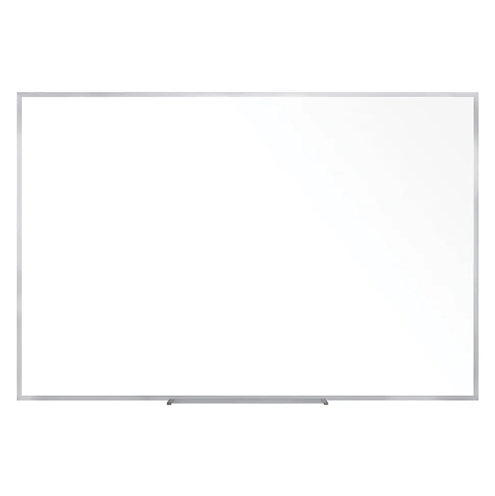Ghent M2 Non-Magnetic Dry-Erase Whiteboard, 48" x 60", Satin Aluminum Frame