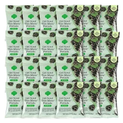 Girl Scouts Thin Mint Pretzel Minis, 1.75 Oz, Pack Of 24 Bags