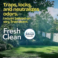 Glad® ForceFlex Tall Kitchen Drawstring Trash Bags With Febreze® Freshness, 13 Gallon, White, Total Qty 240