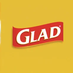 Glad® OdorShield® Quick-Tie® Small Trash Bags, 0.5 mil, Tie-Flap, 4 gal, Febreze Fresh Clean Scent, 8 x 18, White, 26 Bags/Box, 6 Boxes/Carton