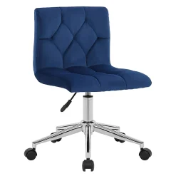 Glamour Home Amali Office Chair, Blue