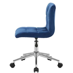 Glamour Home Amali Office Chair, Blue