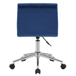 Glamour Home Amali Office Chair, Blue