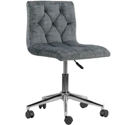 Glamour Home Amali Office Chair, Gray