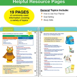 2026-2027 Global 11-Month Weekly/Monthly Academic Year Elementary Student-Block Planner, 8-1/2” x 11”, Teamwork, August To June, Total Qty 1