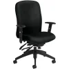 Global® Truform Multi-Tilter Chair, High-Back, Black Coal/Black, Heavy-Duty Model