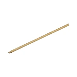 Globe Commercial Products Wood Broom Handle, 15/16" x 60", Beige/Brown