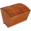 Globe-Weis® A-Z High-Quality Expanding File, Legal Size, Brown
