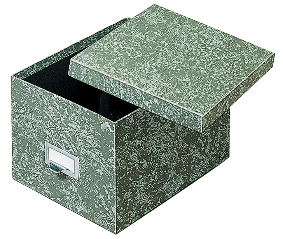 Globe Weis® Index Card Storage Tray, 6" x 9", 70% Recycled, Green