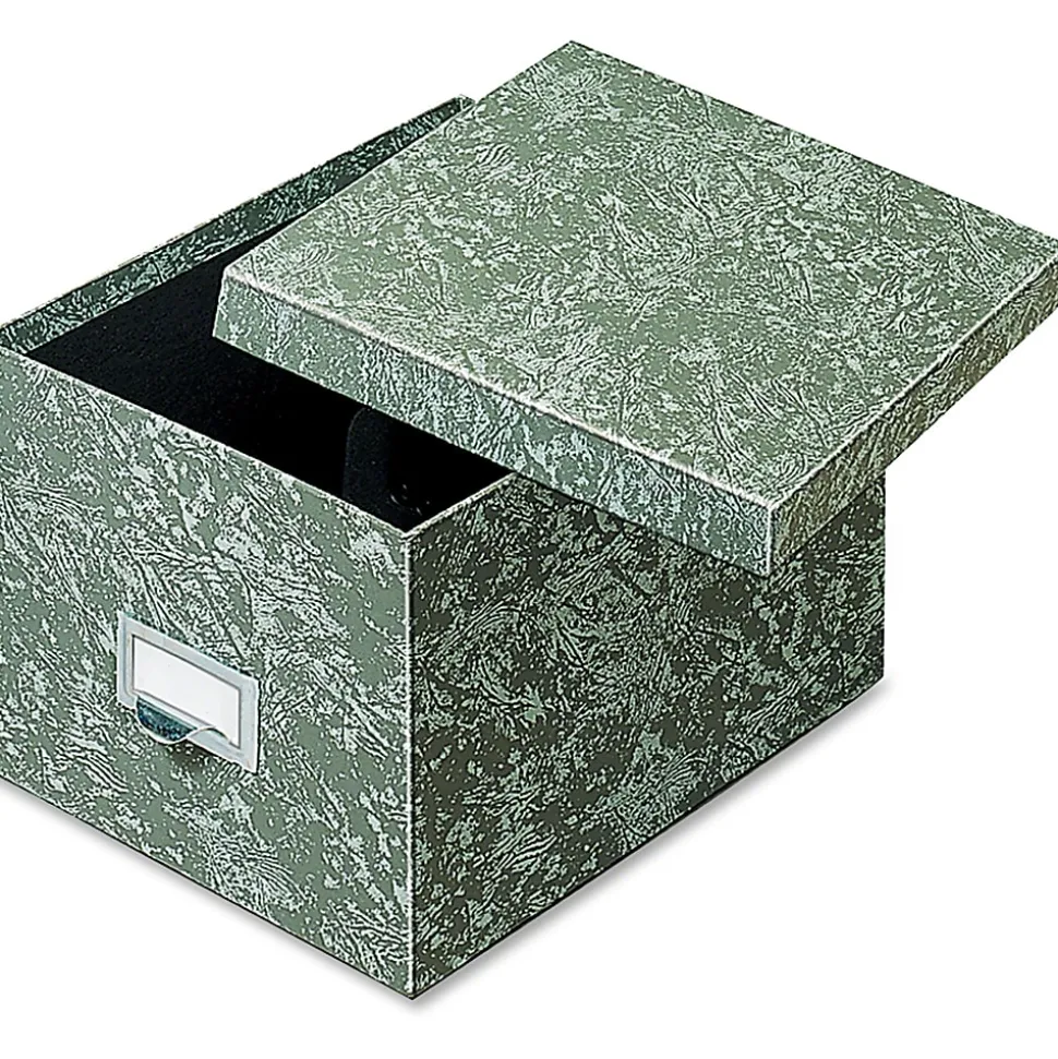 Globe Weis® Index Card Storage Tray, 6" x 9", 70% Recycled, Green
