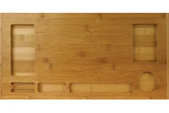 GNBI Bamboo Monitor Stand, 3 7/8”H x 23 3/4”W x 11 3/4”D, Natural