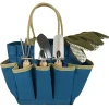 GNBI Mini Garden Tool Tote Set, Teal