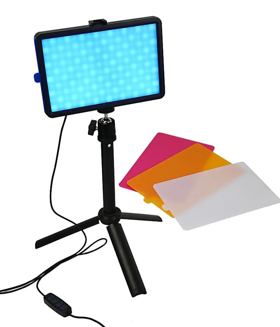 GNBI Video Conference Ring Light, 20”H, 5W, Black