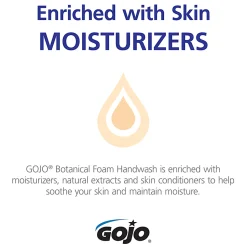 GOJO® ADX-7 Foam Hand Wash Soap, Botanical Scent, 23.7 Oz, Carton Of 4 Bottles