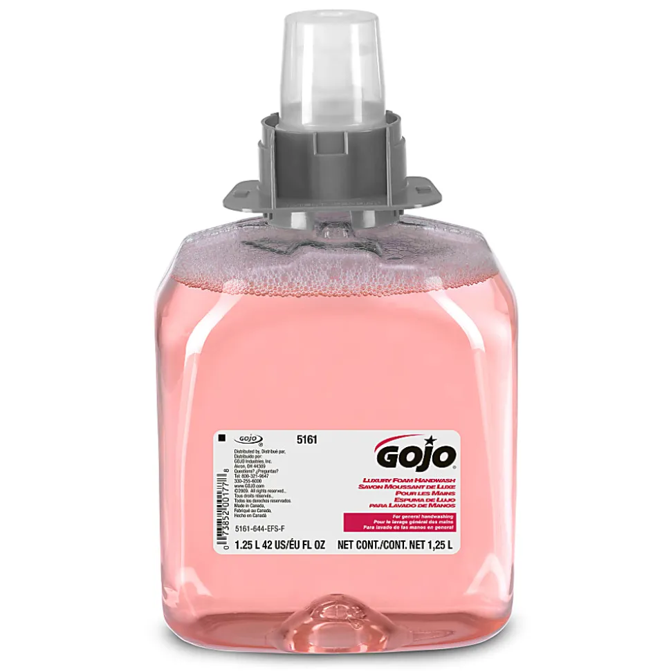 GOJO® Luxury Foam Hand Soap, Cranberry Scent, 42 Oz Bottle