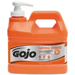 GOJO® NATURAL ORANGE Pumice Hand Cleaner, Citrus Scent, 0.5 gal