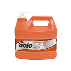 GOJO® Natural Orange Pumice Heavy-Duty Lotion Hand Soap Cleaner, Citrus Scent, 128 Oz Bottle