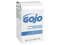 GOJO® Premium Lotion Hand Soap Refills, Waterfall Fragrance, 800 mL, Case Of 12 Refills