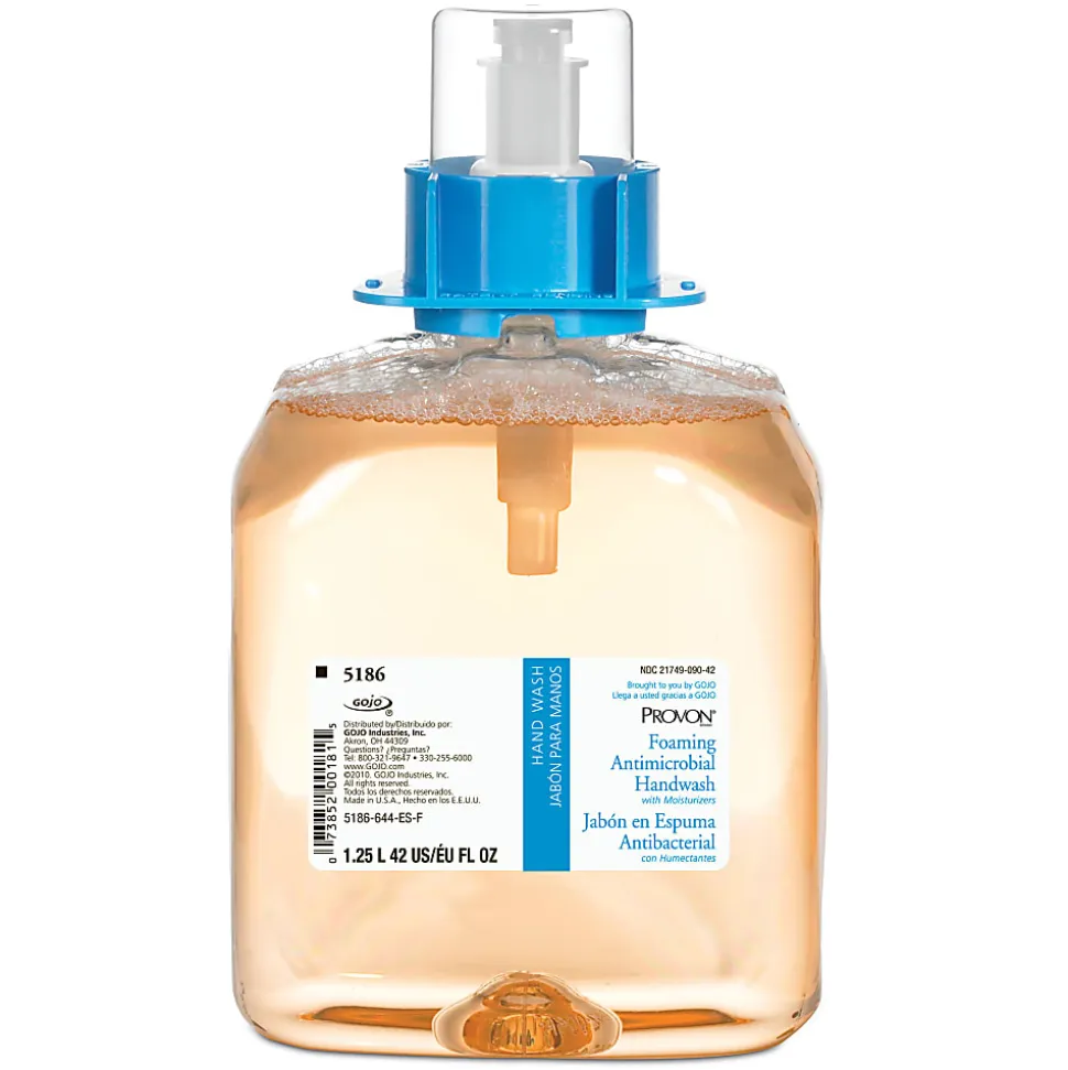 GOJO® PROVON® FMX-12 Antimicrobial Foam Hand Wash Soap, Unscented, 42.24 Oz Bottle