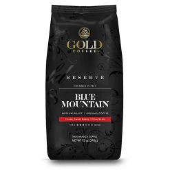 Gold Coffee Company Ground Blue Mountain Blend, 12 Oz, Total Qty 1