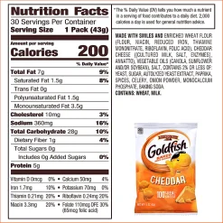 Goldfish Baked Snack Crackers/Sunshine Cheez-It Bundle