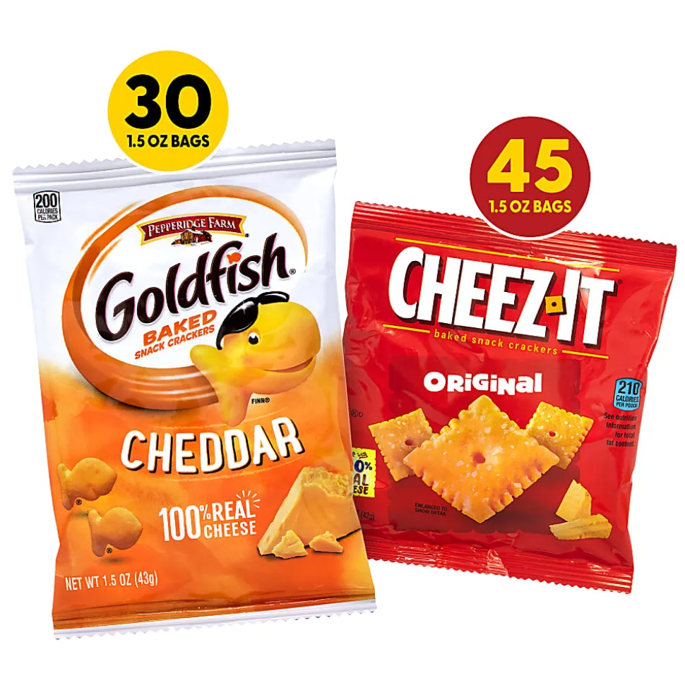 Goldfish Baked Snack Crackers/Sunshine Cheez-It Bundle
