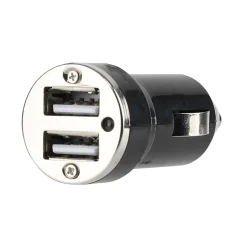 GoMovi Vivitar OD5021 2.4A Dual USB A Car Charger, Black