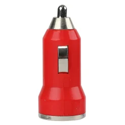 GoMovi Vivitar OD5021 2.4A Dual USB A Car Charger, Red