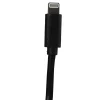 GoMovi Vivitar OD1010 USB A To Lightning Cable, 10', Black