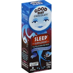 Good Day Chocolate Supplements, Sleep Milk Chocolate, 0.99 Oz, Total Qty 96