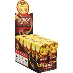 Good Day Chocolate Supplements, Dietary With Energy Dark Chocolate, 0.99 Oz, Total Qty 96