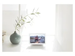 Google™ Nest Hub Display With Voice Search and Voice Command, 2nd Generation, Chalk