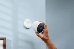 Google™ Nest Indoor/Outdoor Network Wireless Security Cameras, White, Pack Of 2