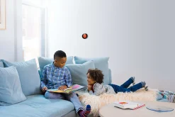 Google™ Nest Programmable Learning Thermostat With Temperature Sensor, 3rd Generation, Black, T3018US