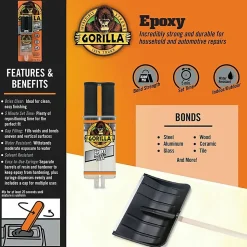 Gorilla Epoxy - 0.85 oz - Clear - 1 Each