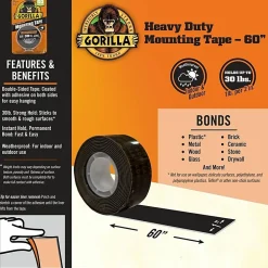 Gorilla Glue™ Heavy-Duty Double-Sided Mounting Tape, 1