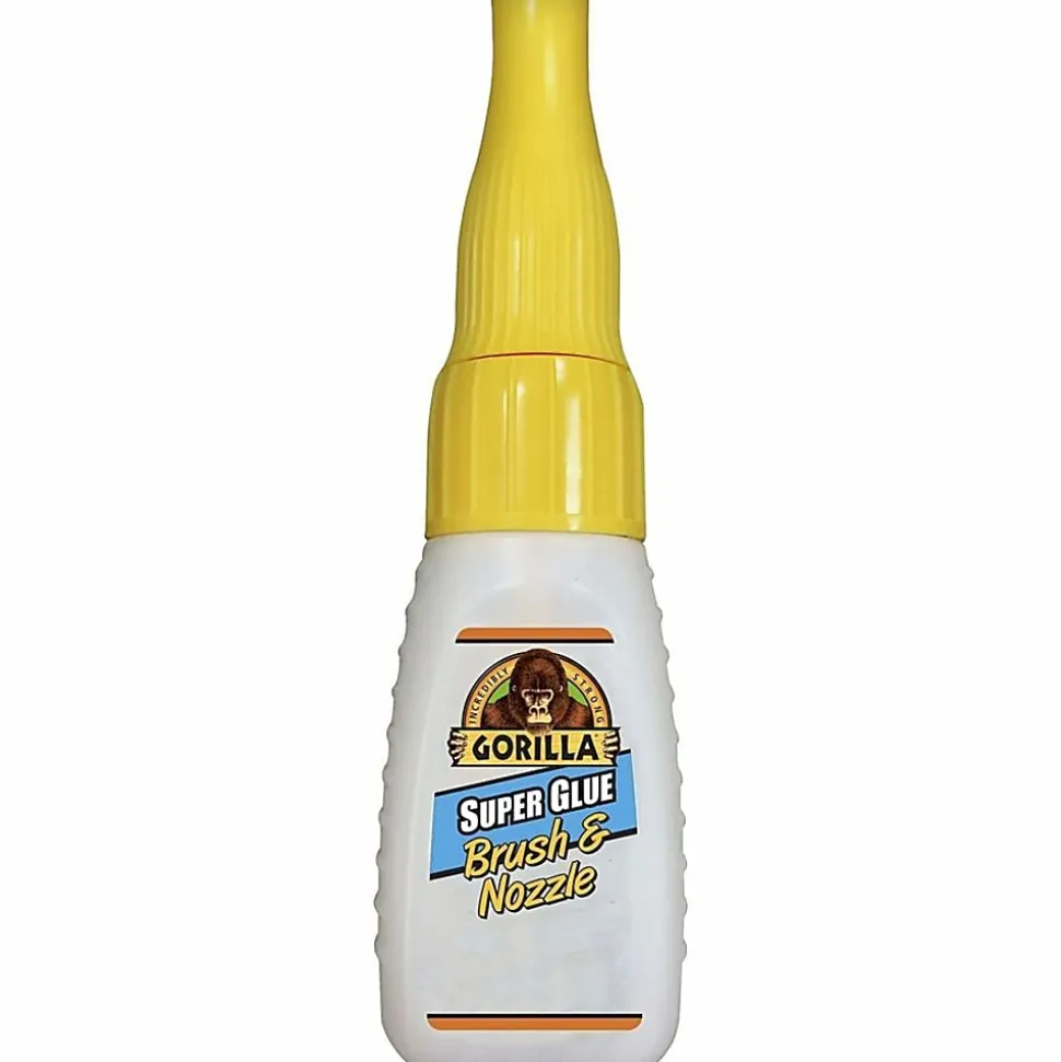 Gorilla™ Super Glue Brush & Nozzle, 0.35 Oz