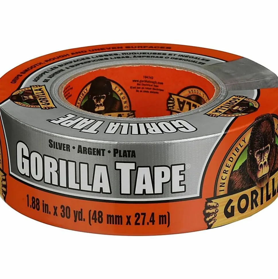 Gorilla Utility Tape Original Silver - Gorilla Utility Tape Original Silver 30 yd Roll