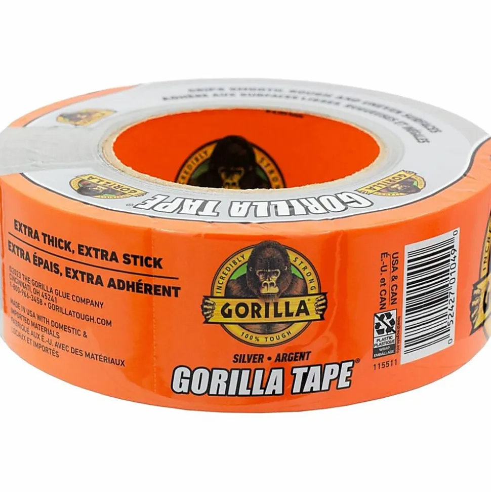 Gorilla Utility Tape Original Silver - Gorilla Utility Tape Original Silver 30 yd Roll